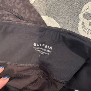 Athleta Black Recycled Tights